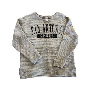 San Antonio Spurs Quilted Sweatshirt : NBA Official: Women’s Small